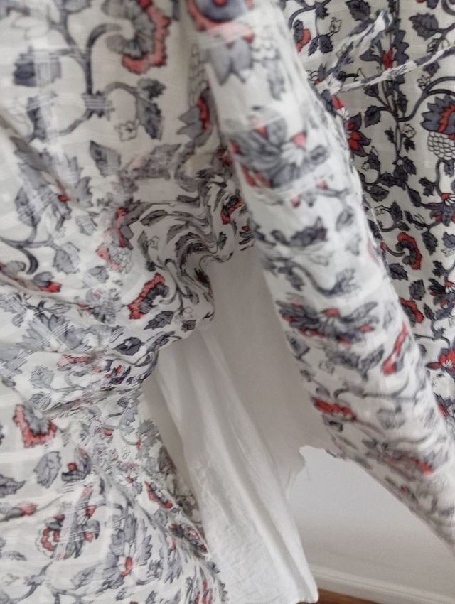 Vestido Zara estampado multicolor