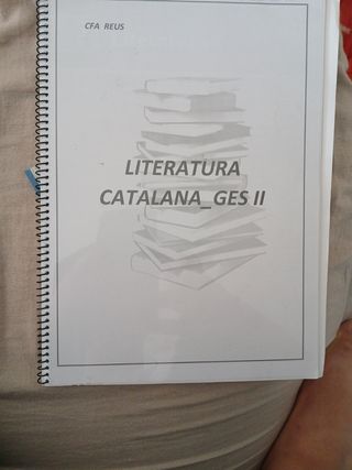 Libro de literatura catalana Ges2