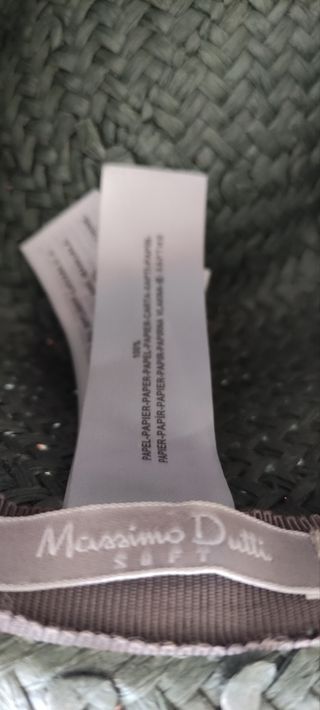 Sombrero Massimo Dutti - Verde Oliva