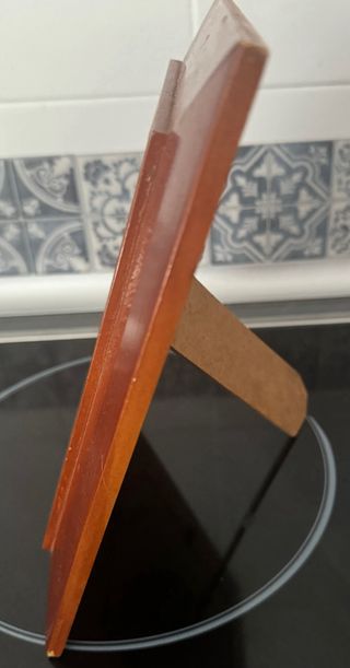 portaretrato Marco madera marrón