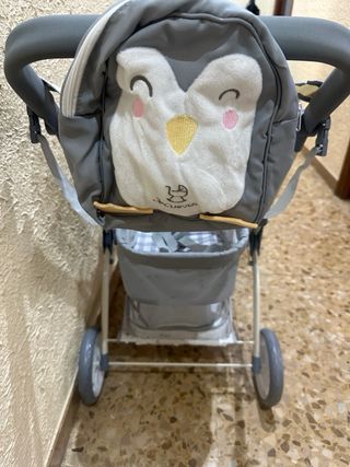 Carro gemelar muñecas