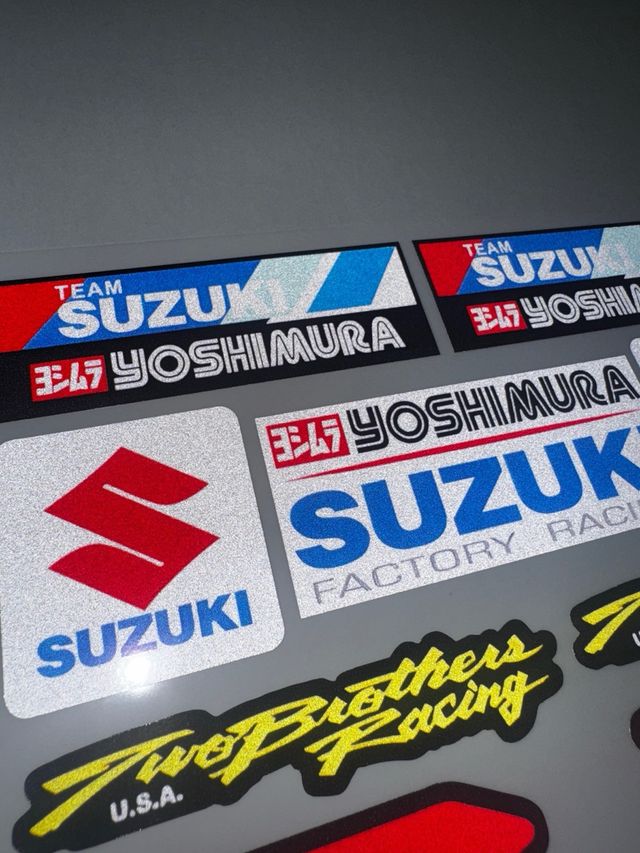 PACK PEGATINAS VINILOS SUZUKI YOSHIMURA GSX R GSV