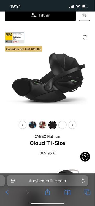 Cybex Cloud T i-Size - Silla Coche