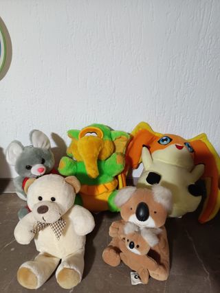 5 Peluche teneri