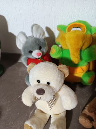 5 Peluche teneri