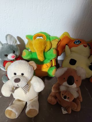 5 Peluche teneri