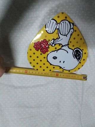 Lata Snoopy corazón vintage