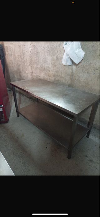 Mesa cocina acero inoxidable