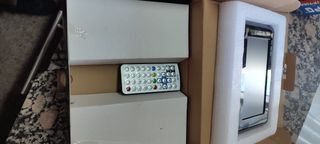 Mini TV Portátil NPG - 7", Negro