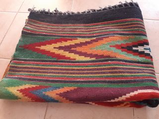 Alfombra Kilim lana 3.6x1.25m