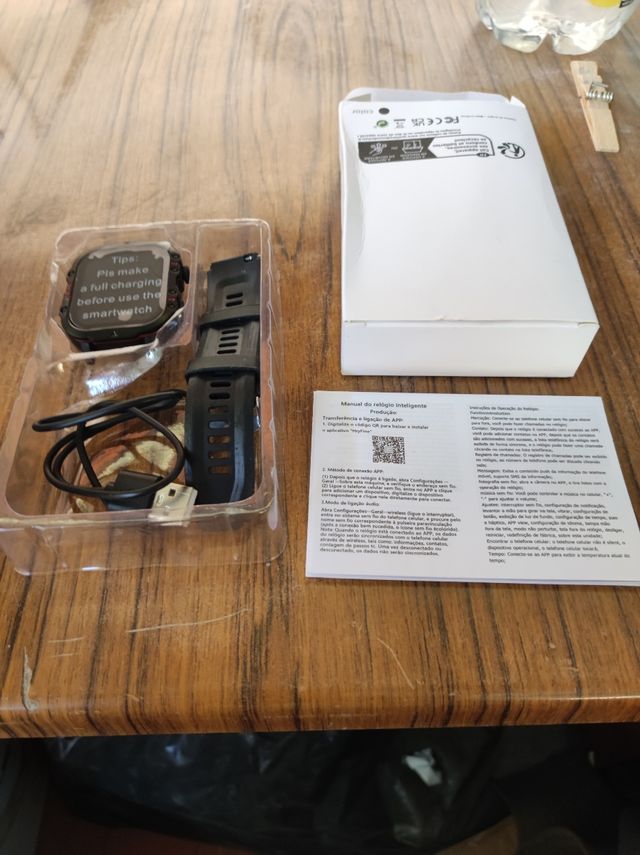 Smartwatch h19 con linterna