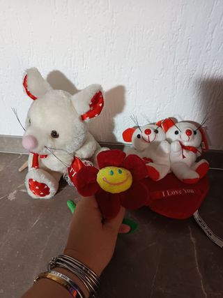 Set peluche San Valentino