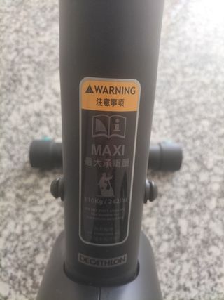 Bicicleta estática Domyos Essential 2