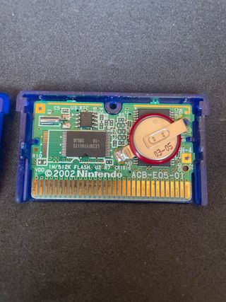 Pokémon edición Zafiro Game boy advance