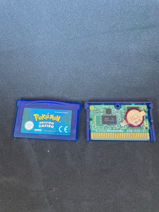 Pokémon edición Zafiro Game boy advance