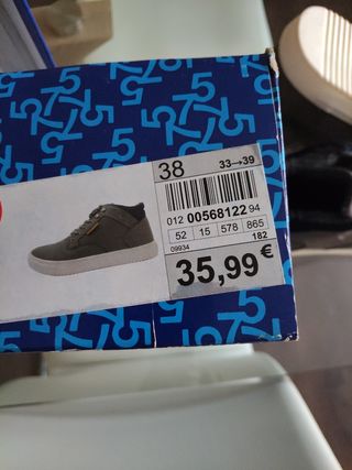 Zapatos Merkal Calzados Niño talla 38