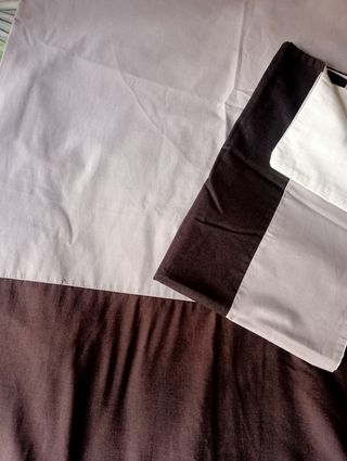 1 edredón + 2 fundas de edredones +2 sábanas baj