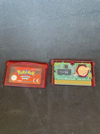 Pokémon edición Rubi Game Boy Advance