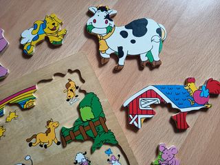 Puzzle Madera Granja