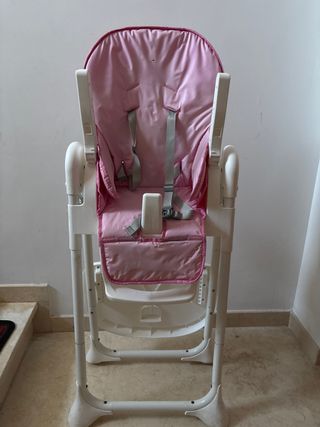 Seggiolone bimbo rosa