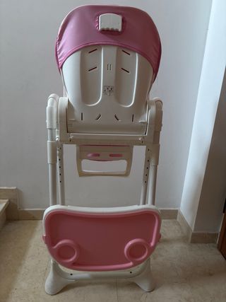 Seggiolone bimbo rosa