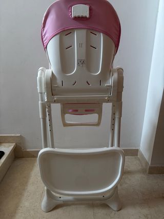 Seggiolone bimbo rosa