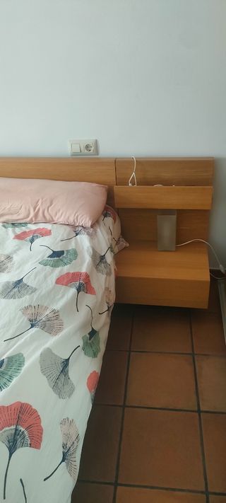 Cama roble maciza a recoger en Luesia.Laminas abat