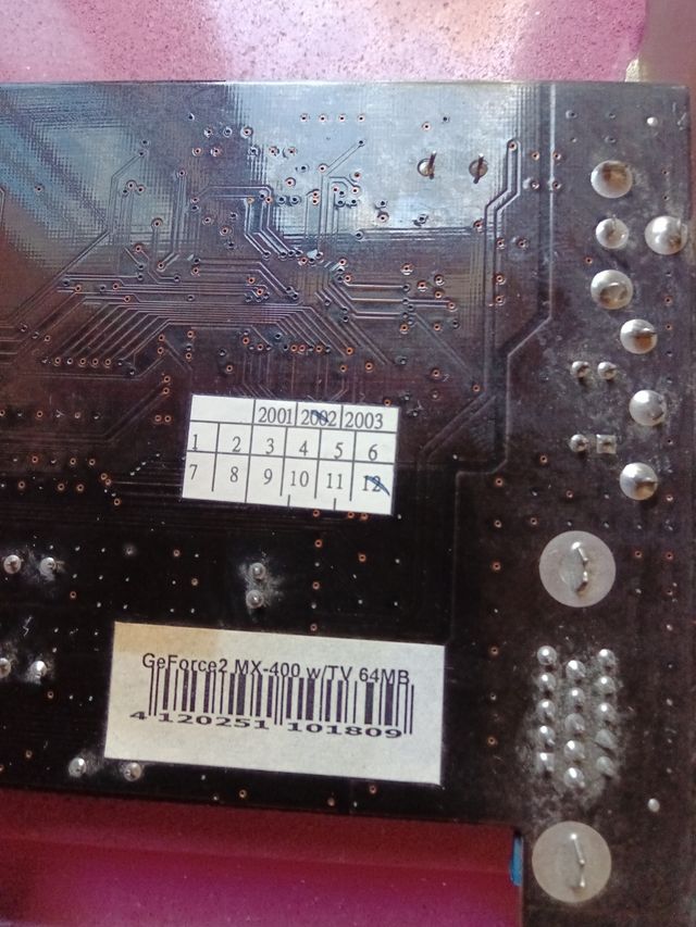 GeForce MX 400 - Tarjeta gráfica 64MB