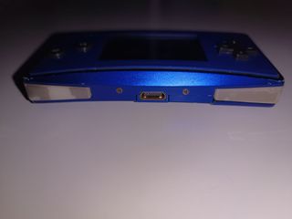 Game Boy Micro azul metalizado Nintendo gbm