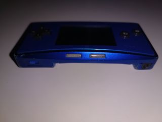 Game Boy Micro azul metalizado Nintendo gbm