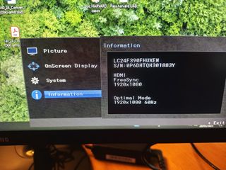 monitor SAMSUNG curvo 24""