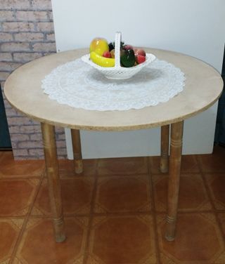 Mesa camilla redonda 90cm