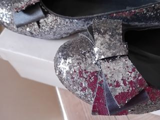 Ballerine Graceland glitter argento