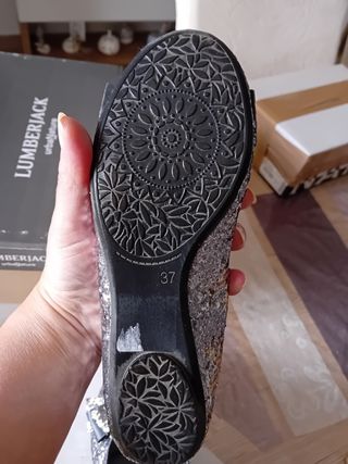 Ballerine Graceland glitter argento