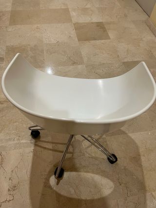 Silla escritorio blanca giratoria