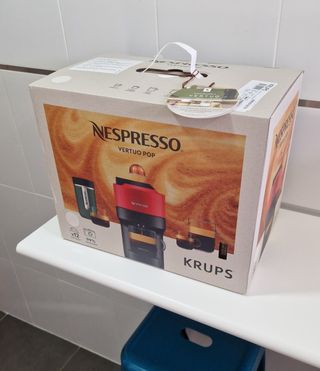 Cafetera Nespresso Vertuo Pop Blanca - Nueva