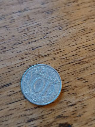 Monedas 10 céntimos peseta