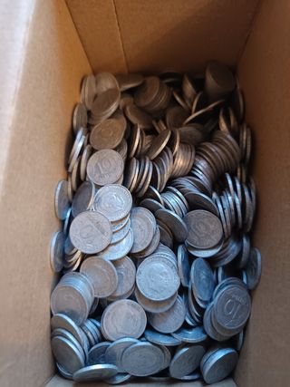 Monedas 10 céntimos peseta