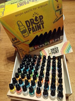 Pinturas Aerógrafo Drop & Paint