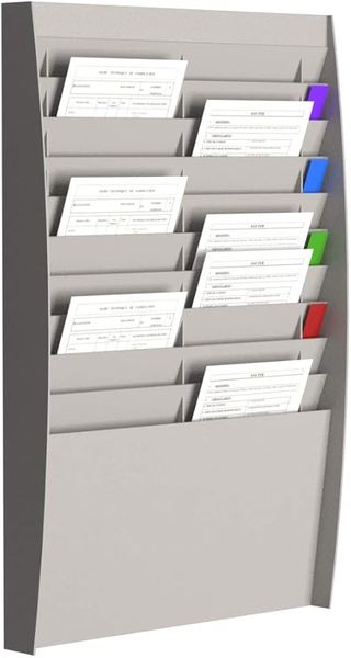 Schedario parete Paperflow grigio A4 🗂️ NUOVO