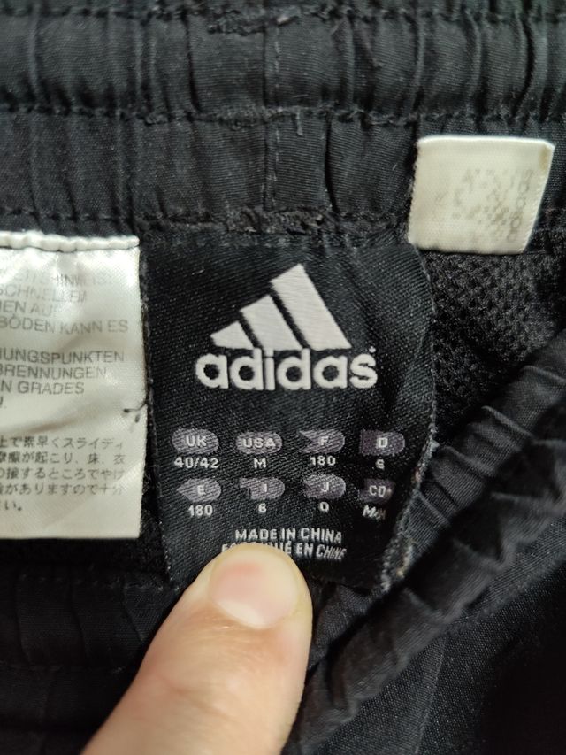 Pantalon chandal Adidas trackpant negro M