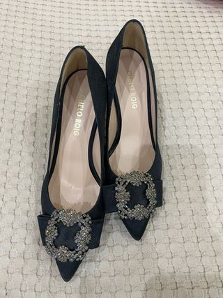Zapatos negros fiesta talla 37