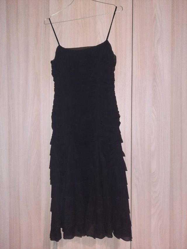 Abito nero midi Exté tg 42