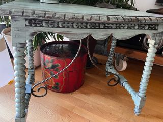 Mesa auxiliar shabby chic