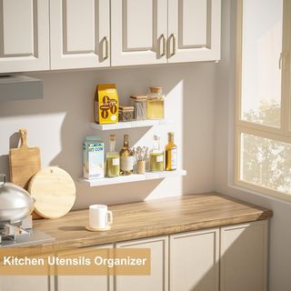 Set 6 Estantes Love-KANKEI Blancos MDF