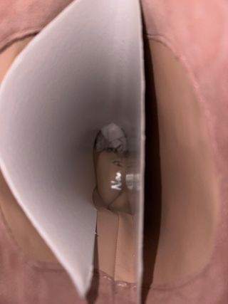 Stivali Cowboy rosa | Stivali scamosciati
