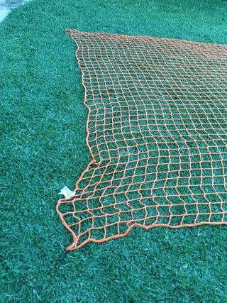 Red de seguridad naranja