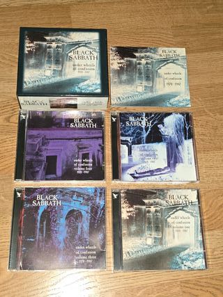 BLACK SABBATH 4 CD+Book 1970/1987 Boxset 1996/LEER