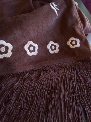 FALDA BORDADA BOHO SIN ESTRENAR REBAJADA