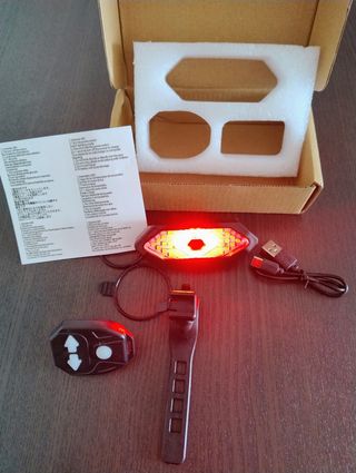 Luz Bicicleta intermitentes - Freno Trasero